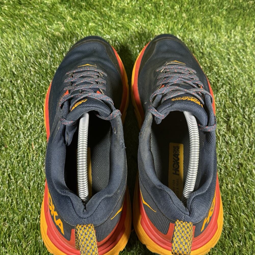 Hoka One One Challenger ATR 6 Men's Shoes Size 9.5D Outer Space/Radiant Yellow - Picture 9 of 10